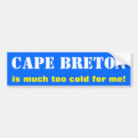 "¡CABO BRETON es demasiado frío para mí!" (Canadá)