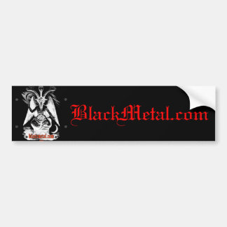 Pegatina Para Coche Cabra de Mendes Bumpersticker negro