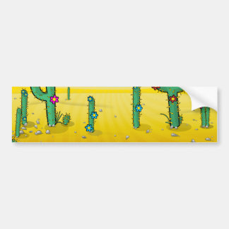 Pegatina Para Coche Cactus