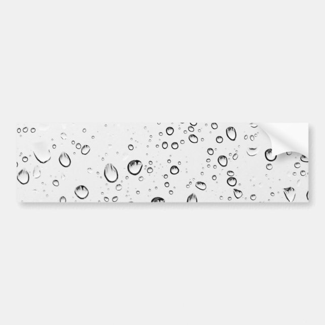 Pegatina Para Coche Caída de las lluvias (Frente)