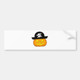 Pegatina Para Coche calabaza pirata