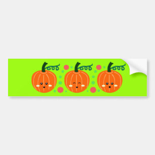 Pegatina Para Coche Calabazas cutáneas