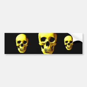 Pegatina Para Coche Calavera