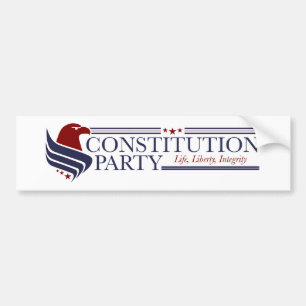 Pegatina Para Coche Calcomanía, Partido de la Constitución