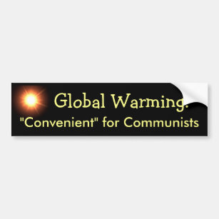 Pegatina Para Coche Calentamiento del planeta: Conveniente para los