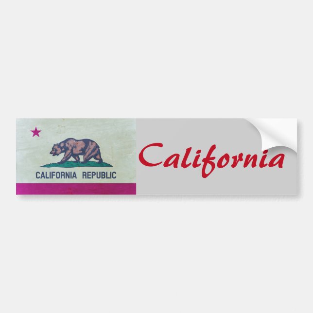 Pegatina Para Coche California (Frente)