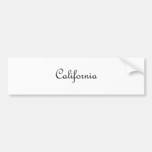 Pegatina Para Coche California