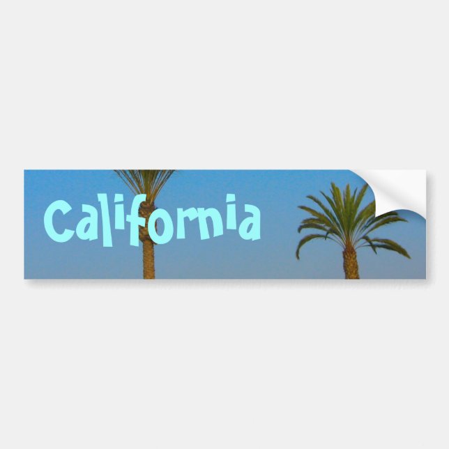 Pegatina Para Coche California Bumpersticker (Frente)