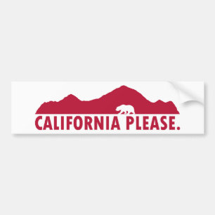 Pegatina Para Coche California Please