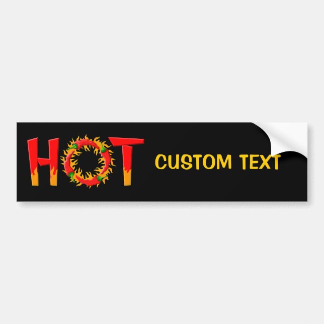 PEGATINA PARA COCHE CALOR (Frente)