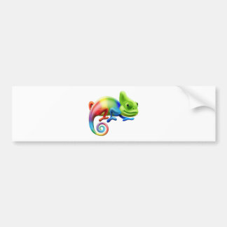 Pegatina Para Coche Camaleón del arco iris