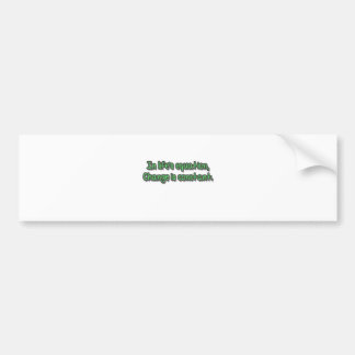 Pegatina Para Coche Cambie es constante