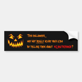 Pegatina Para Coche Cambio de clima de Halloween