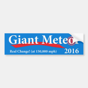 Pegatina Para Coche Cambio real del meteorito 2016 gigantes en 150.000