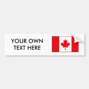 Pegatina Para Coche Camisetas y regalos canadienses de la bandera