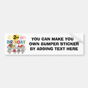 Pegatina Para Coche Camisetas y regalos de cumpleaños para ratones