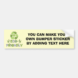 Pegatina Para Coche Camisetas y regalos respetuosos del medio ambiente