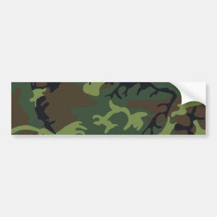 Pegatina Para Coche Camo militar de la Selva Verde