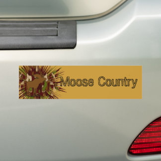 Pegatina Para Coche Camouflage Moose Romper Camo