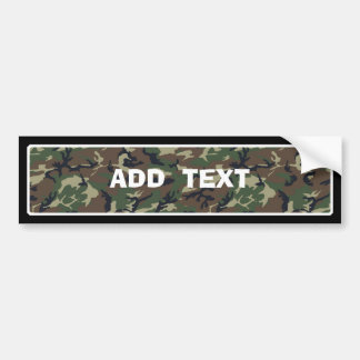 Pegatina Para Coche Camouflage Woodland