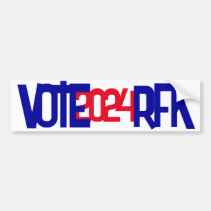 Pegatina Para Coche Campaña 2024 Robert Kennedy Jr Presidente RFK Bump