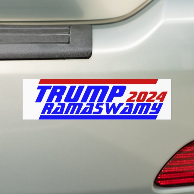 Pegatina Para Coche Campaña 2024: voto del presidente TRUMP VIVEK RAMA (en coche)
