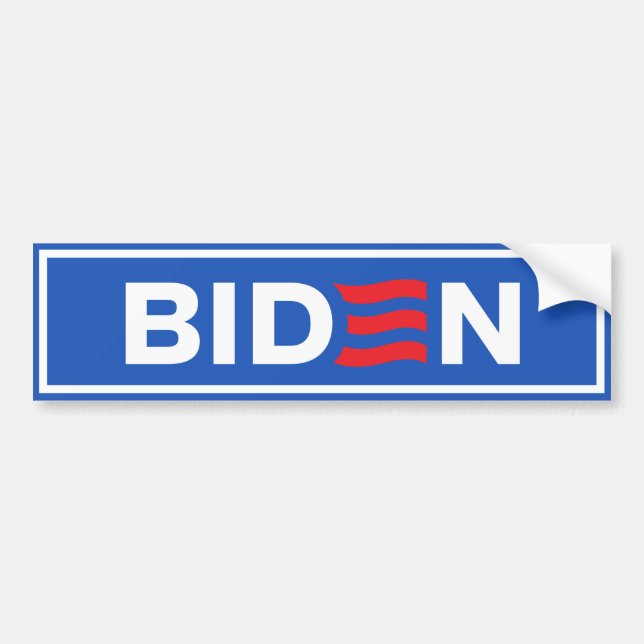 Pegatina Para Coche Campaña de Biden (Frente)