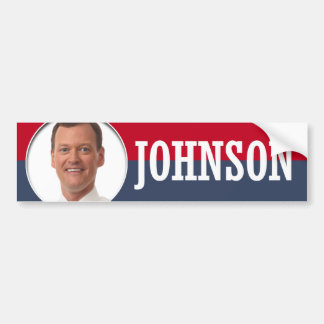 PEGATINA PARA COCHE CAMPAÑA DE JEFF JOHNSON