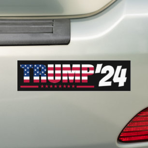 Pegatina Para Coche Campaña Presidencial de Trump 2024