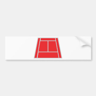 Pegatina Para Coche campo de tenis