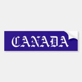 PEGATINA PARA COCHE CANADÁ