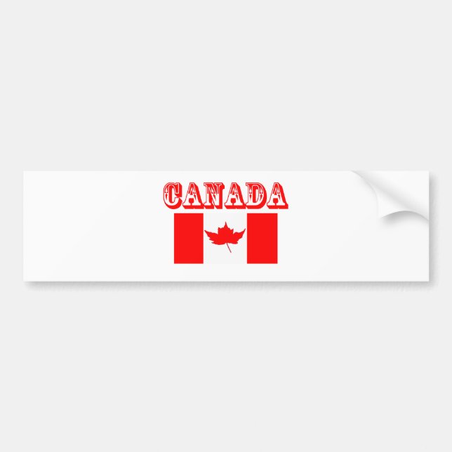 Pegatina Para Coche Canadá (Frente)
