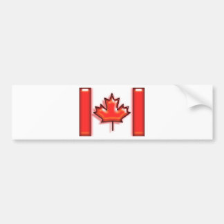 Pegatina Para Coche Canadá (bandera del artista)