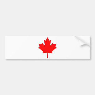 Pegatina Para Coche Canadá - hoja de arce
