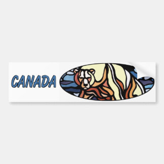 Pegatina Para Coche Canadá: Regalos de vida silvestre para el aguijón