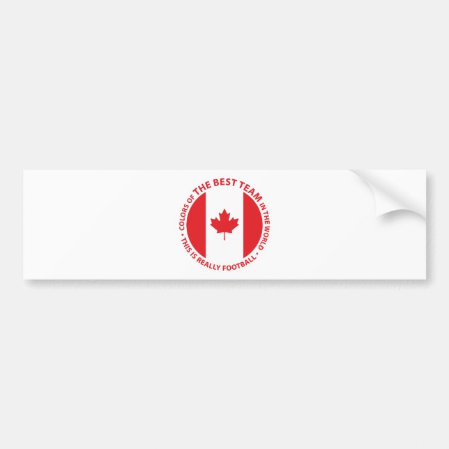 PEGATINA PARA COCHE CANADA SHIELD (Frente)