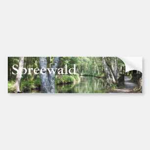Pegatina Para Coche Canal de Spreewald