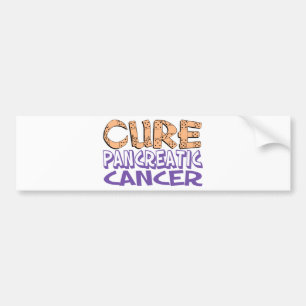 Pegatina Para Coche Cáncer pancreático de la curación