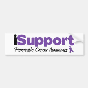 Pegatina Para Coche cáncer pancreático del iSupport