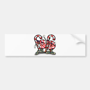Pegatina Para Coche Candy Cane Gang