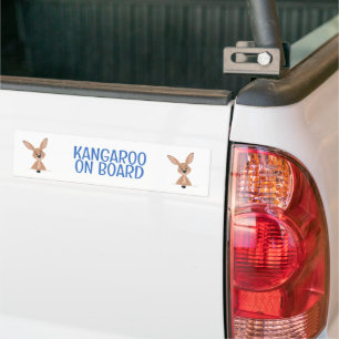 Pegatina Para Coche Canguro a bordo de Australia