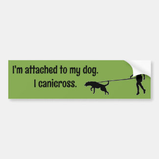 Pegatina Para Coche Canicross - Asociado a My Dog McNab
