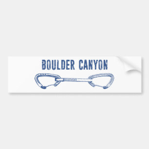 Pegatina Para Coche Cañón Boulder Colorado Climbate Quickdraw