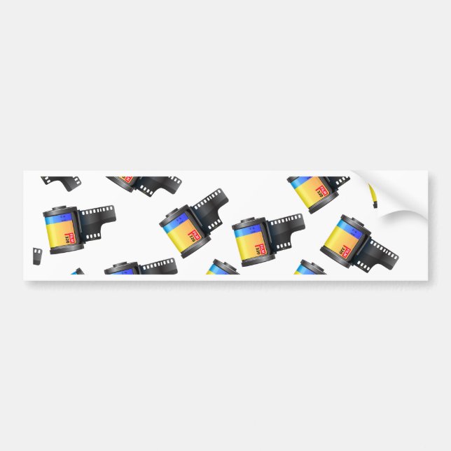 Pegatina Para Coche Cañón de cine (Frente)