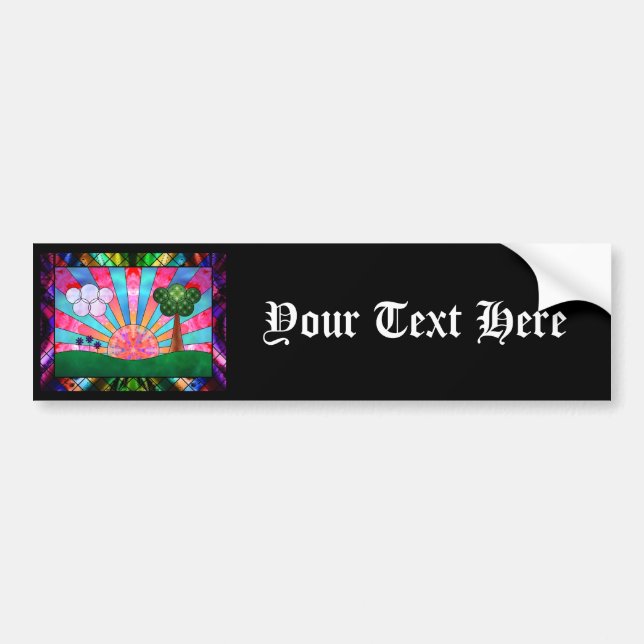 Pegatina Para Coche Canticle of the Sun Bumper Sticker (Frente)