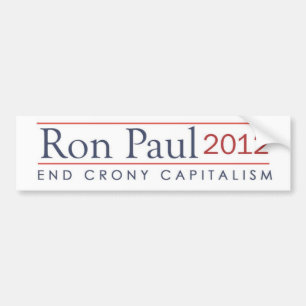 Pegatina Para Coche Capitalismo de camarada del extremo de Ron Paul