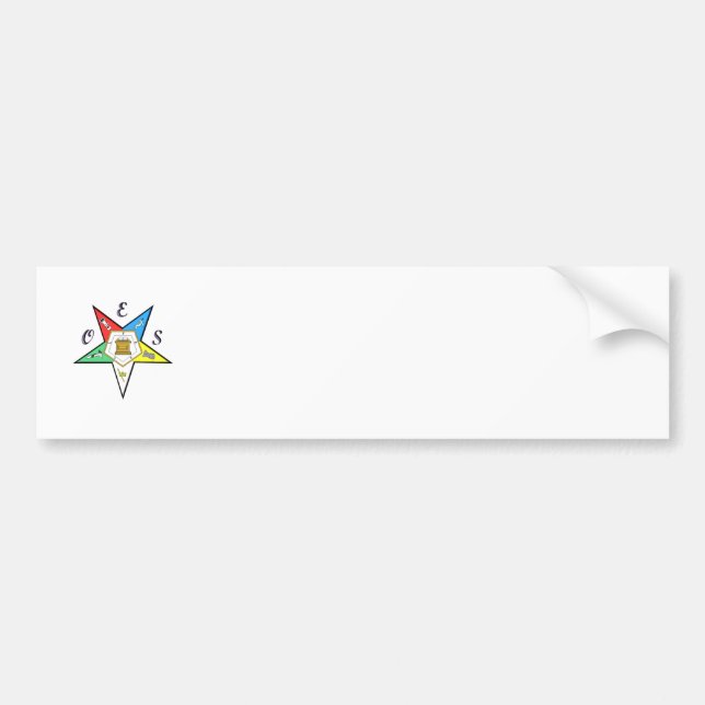 Pegatina Para Coche Capítulo Bumpersticker de OES (Frente)