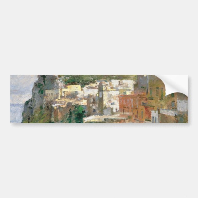 Pegatina Para Coche Capri (por Theodore Robinson) (Frente)