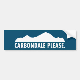 Pegatina Para Coche Carbondale Please
