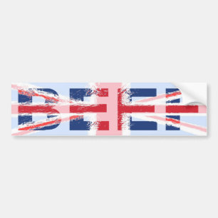 Pegatina Para Coche Carne de vaca, Británicos, por supuesto